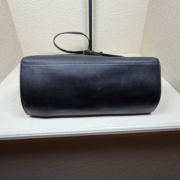 Michael Kors Avril Large Pebbled Leather Top-Zip Satchel in black w/COA - Picture 5 of 14